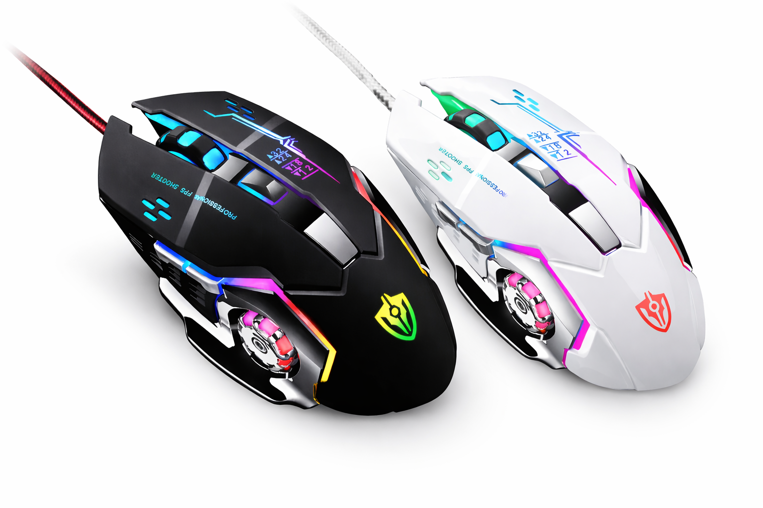 Souris Gaming USB Rétroéclairée