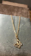 Collier papillon