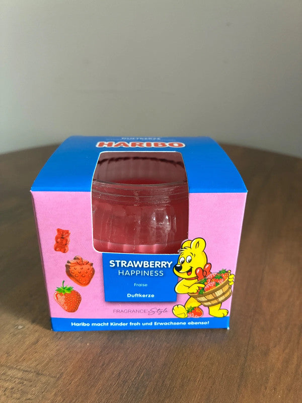 Bougie parfumée Haribo 85g Bonheur Fraise