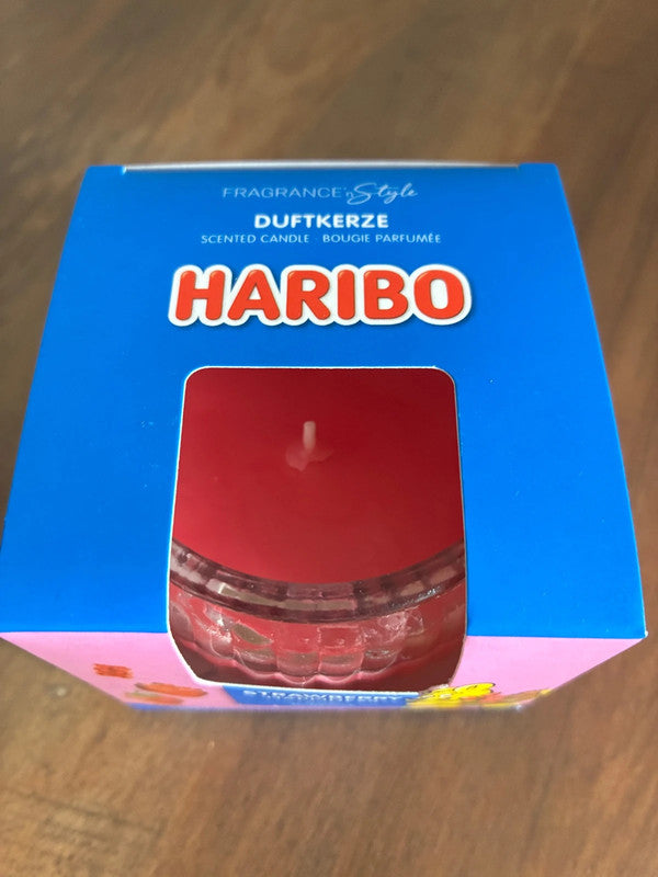 Bougie parfumée Haribo 85g Bonheur Fraise