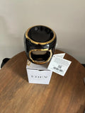 Brûleur à huile rond en céramique