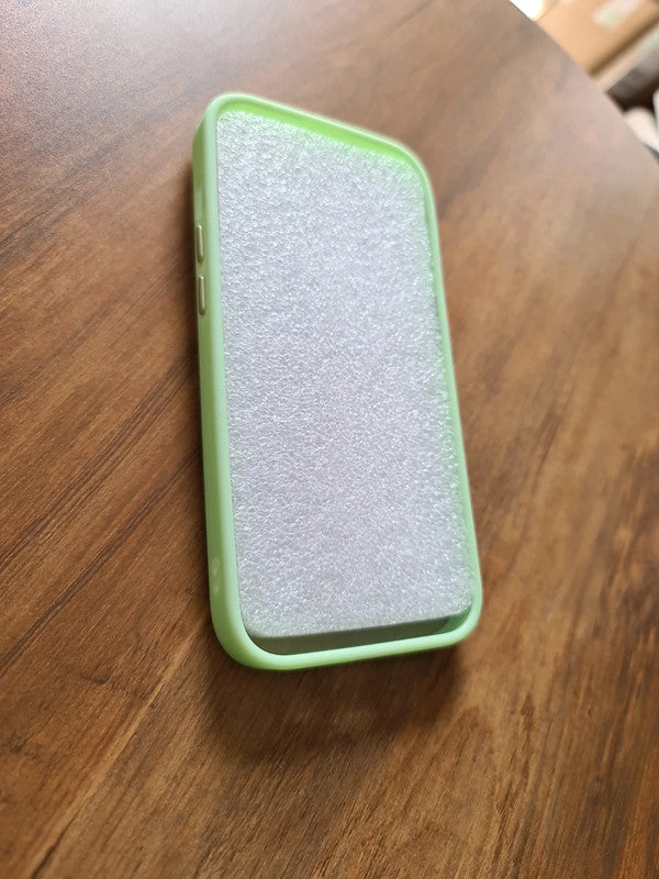 Coque pour iPhone 14 pro verte