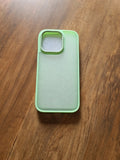 Coque pour iPhone 14 pro verte