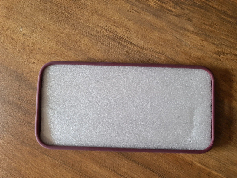 Coque pour iPhone 15 pro couleur mauve