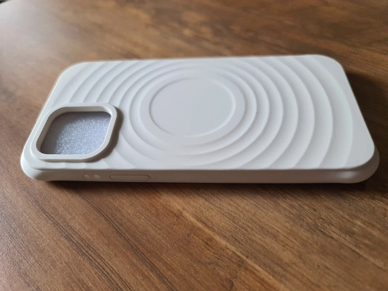 Coque crème pour iPhone 12 pro max