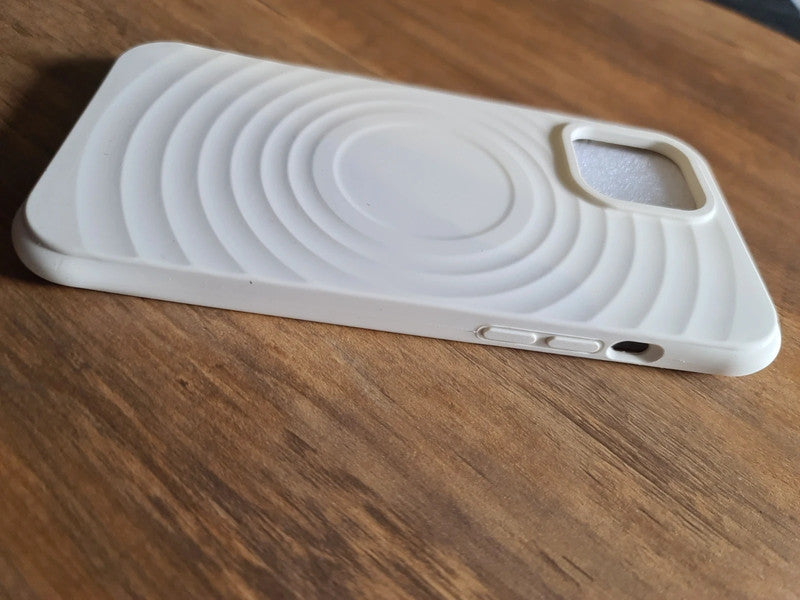 Coque crème pour iPhone 12 pro max