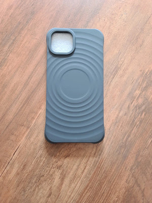 Coque de couleur grise pour iPhone 14plus/15plus