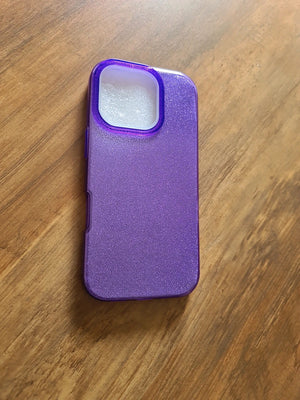 Coque pailletée pour iPhone 16 pro