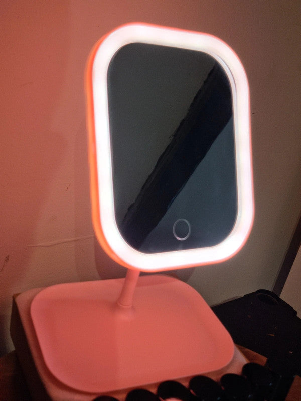 Lot de maquillage , 1 miroir LED , éponge maquillage,  9 vernis à ongles