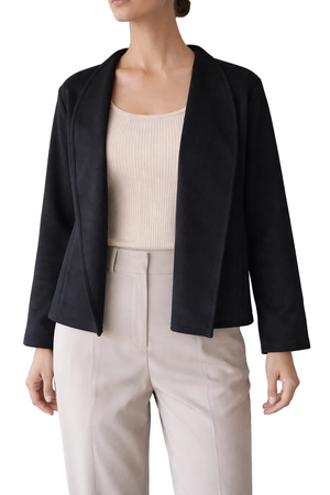 Gilet Élégant Noir – Belle Copine