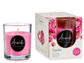bougie verre 30 heures orchidée