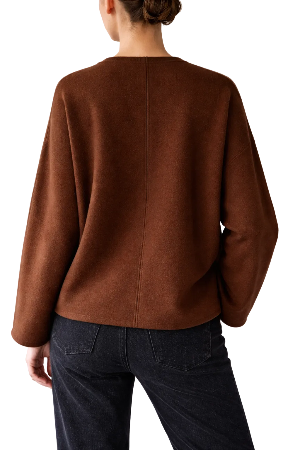 Gilet Marron Élégant – Coupe Oversize