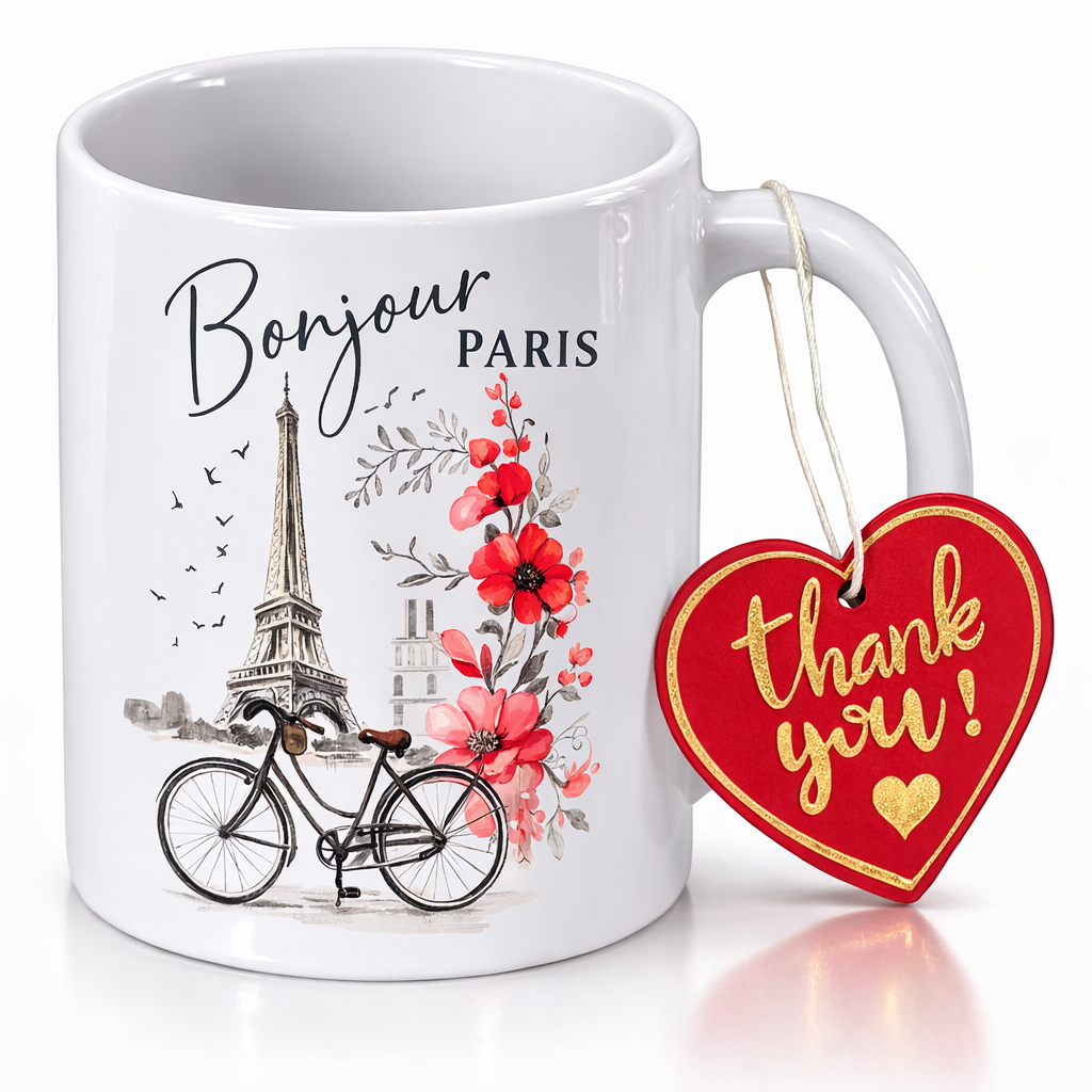 Mug Bonjour Paris