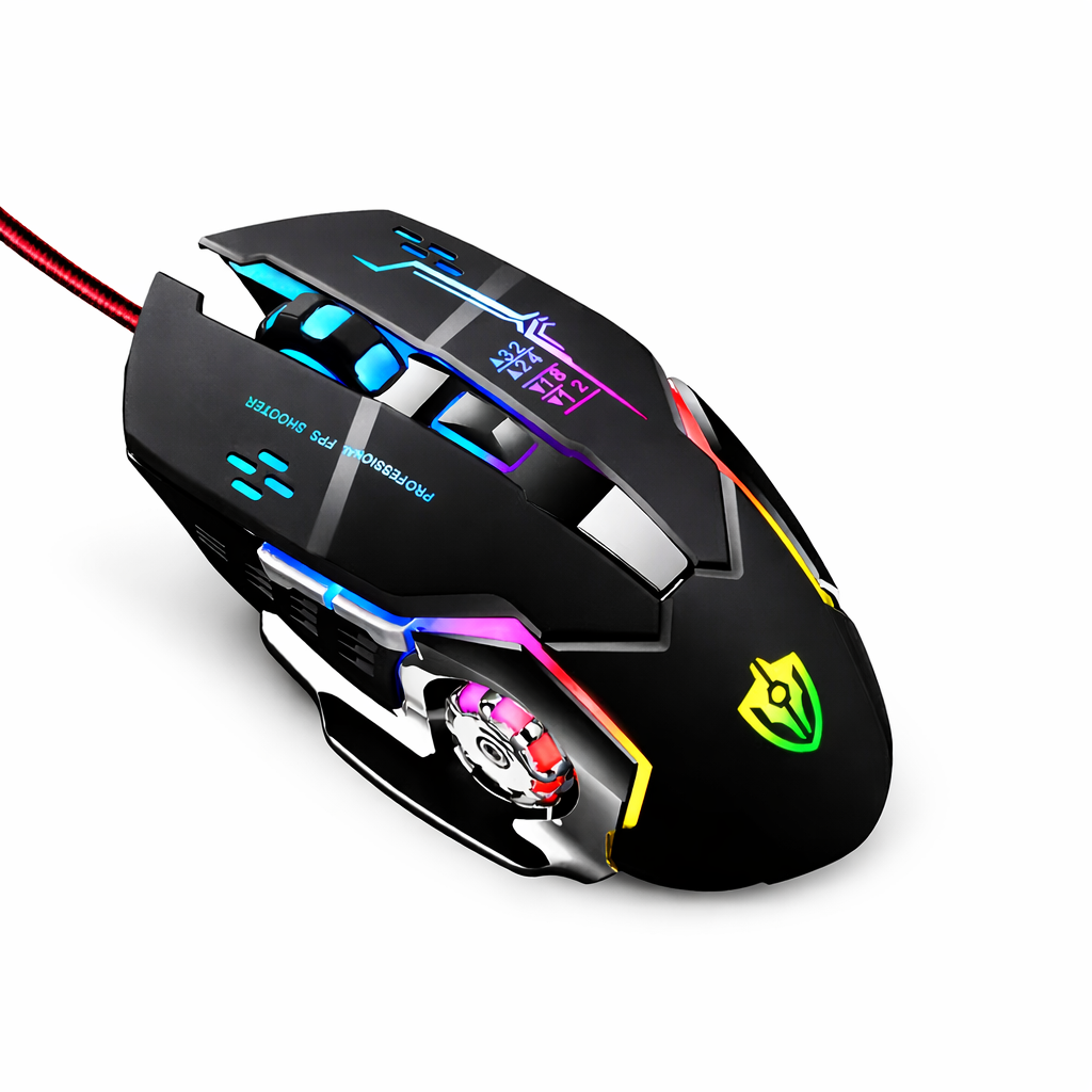Souris Gaming USB Rétroéclairée
