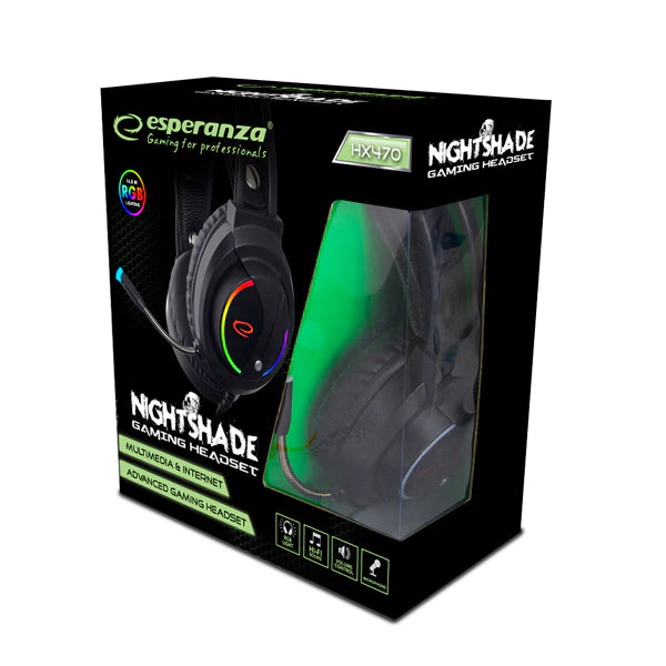 Casque de jeu Nightshade