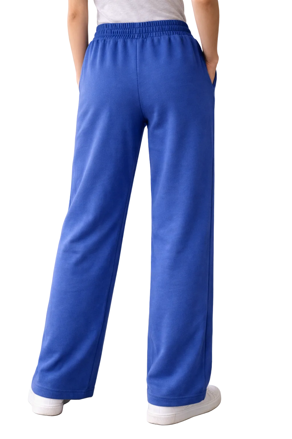 Pantalon Décontracté Bleu foncée